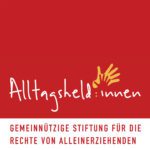 Logo der Stiftung Alltagsheld:innen - Gemeinnützige Stiftung für die Rechte von Alleinerziehenden
